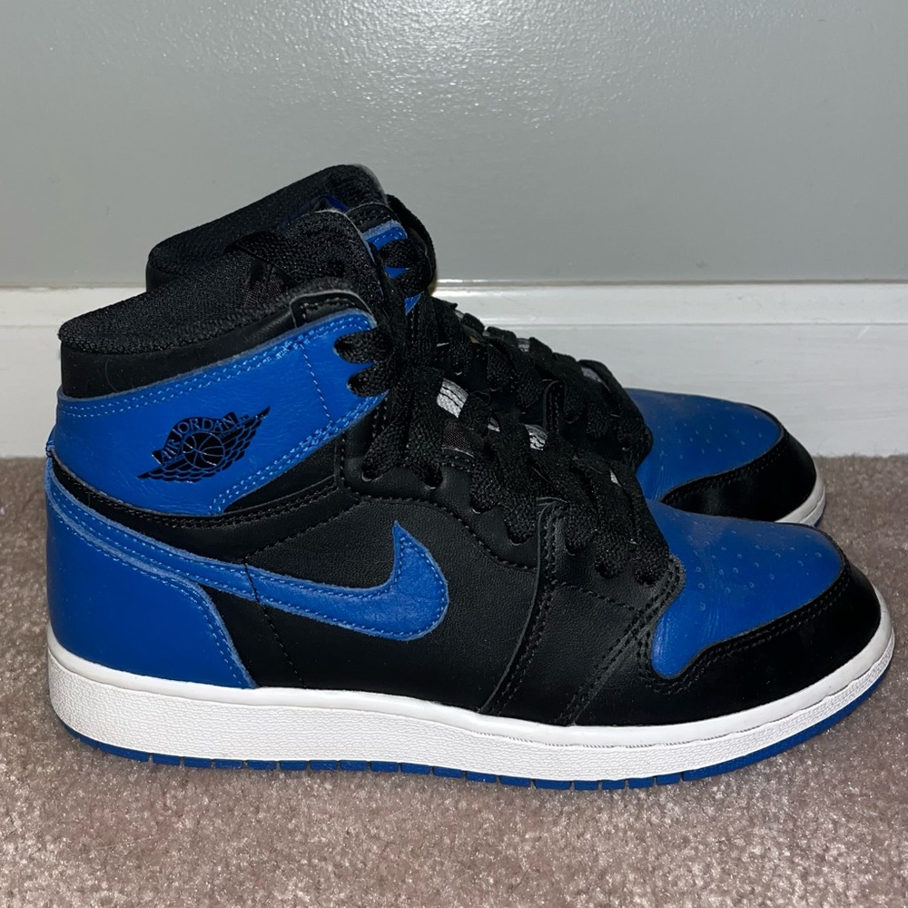 Pre-Owned Jordan 1 High Retro Royal (2017) GS - Size 5.5y